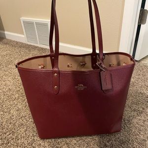 COACH Reversible Tote with Pouch